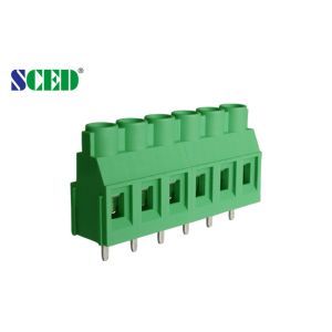 Quality 300V 30A 2P - 16P PCB Terminal Block Connector For Communication , Pitch 9.52mm for sale