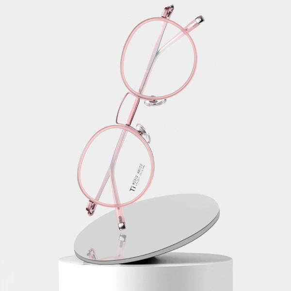 Buy Customizable Acetate Titanium Glasses Flexible Ultra Lightweight at wholesale prices