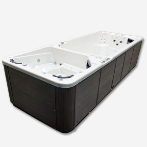 6 Meter Luxury Balboa Control Swim Spa Tub For 7 People Outdoor