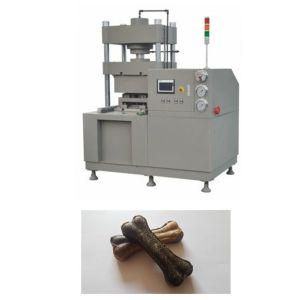 Dental Pet Chews Pressed Rawhide Bones Machinery with cowhide , pigskin , beef