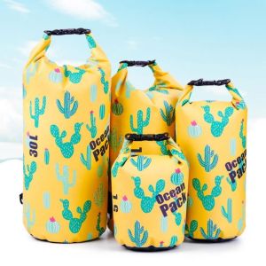 China 20L Digital Printing Logo Outdoor PVC Waterproof Swim Bags on sale