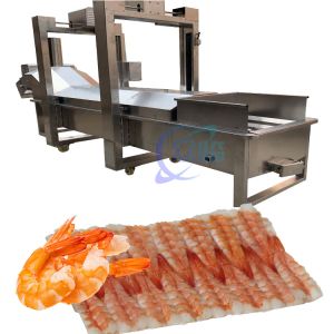 China Anti Corrosion Shrimp Cooking Machine Multipurpose 5930x1200x2000mm on sale