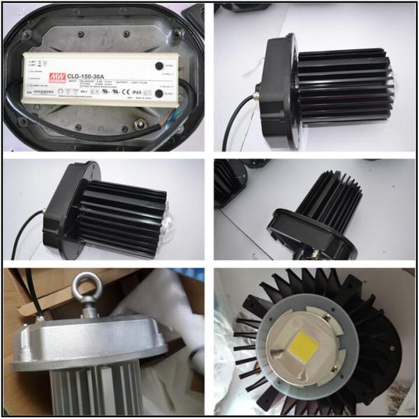 100w Led Highbay Light Cree Black Fixture Ce Driver With 90 Degree Beam Angle
