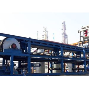 Waste Water Vacuum Belt Filter Slurry Treatment Steel Frame Support Automatic