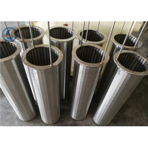 Quality Full Welded 219.1mm SS316 Johnson Water Well Screen for sale