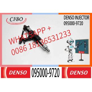 Common Rail Diesel Fuel Injector 095000-9720 ME307488 For Engine 6M60 7.5L