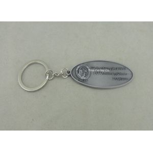 Pewter Stamped, Die Spinning, Injection Scuba Diving Promotional Keychain,