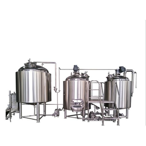 Buy Siemens PLC Control 1000L SUS304 Beer Brewing Equipment at wholesale prices