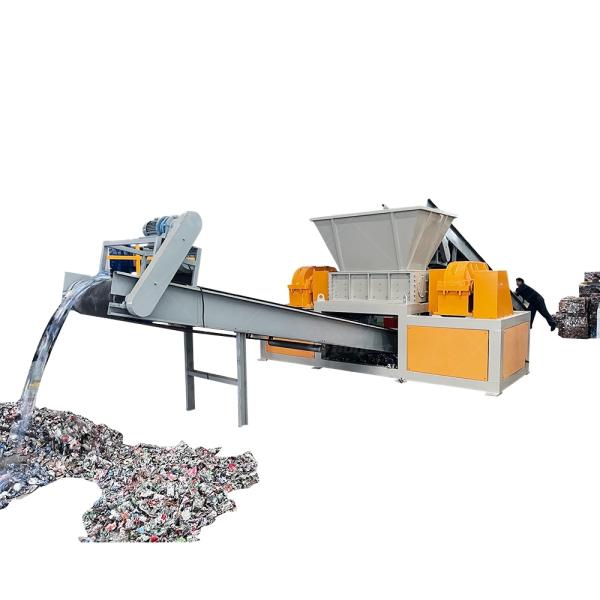 Hydraulic Municipal Waste Shredder/crusher Machine Textile Shredder Plastic Bag