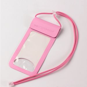 Humanity Design Waterproof Cell Phone Pouch , TPU Transparent Phone Pouch