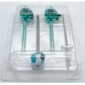 5mm Plastic Disposable Optical Trocar Kit Endoscopic Bladeless Trocar Set