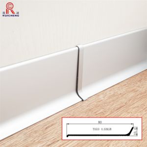 Wall Decorative Aluminum Skirting Board Baseboards With Accessories