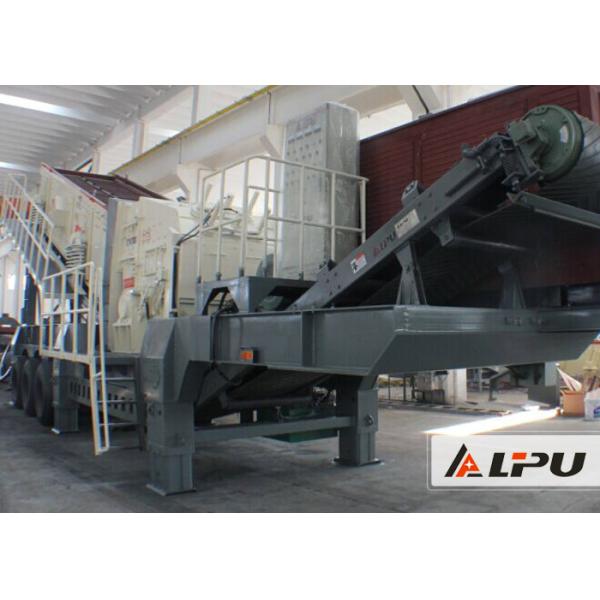 Buy Large Capacity Mobile Impact Crushing Plant / Stone Crushing Machinery at wholesale prices