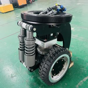 3T DC Motor Shock Absorbing Wheel Intelligent Suspension Steering 1500KG