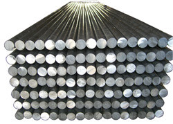 Buy Large Diameter Alloy Aluminium Round Bar , Solid Aluminum Rod Silvery at wholesale prices