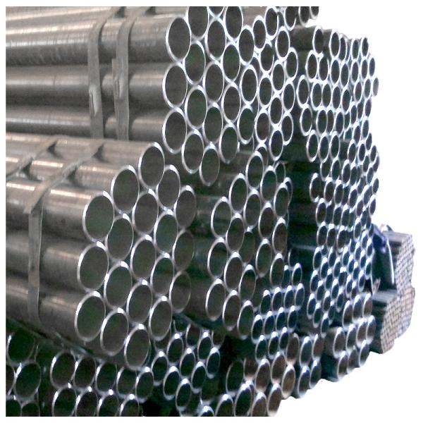 Buy ASTM A53 sch40 erw steel welded pipe / mild ms black carbon erw steel pipe standard length at wholesale prices