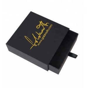 157g - 250g Artpaper 1200gsm Cardboard Jewelry Boxes With Drawers