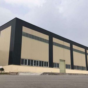 Versatile Lightweight Steel Buildings , Portal Frame Metal Building Warehouse