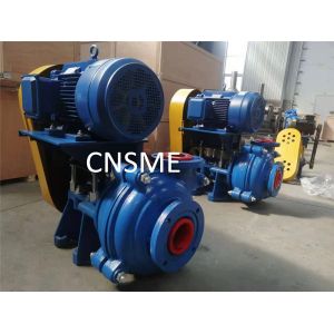 HRC65 Mining Industry Centrifugal Slurry Pump With Cv Belt Drive