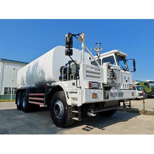 New Sinotruk Huanghe Mining Sprinkler Truck 380hp 6x4 Drive Wheel Water Tank Truck