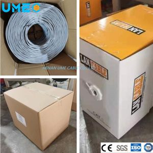 305m Per Roll Indoor Outdoor CAT6 UTP 23AWG 24AWG Internet Cord with OEM Accepted