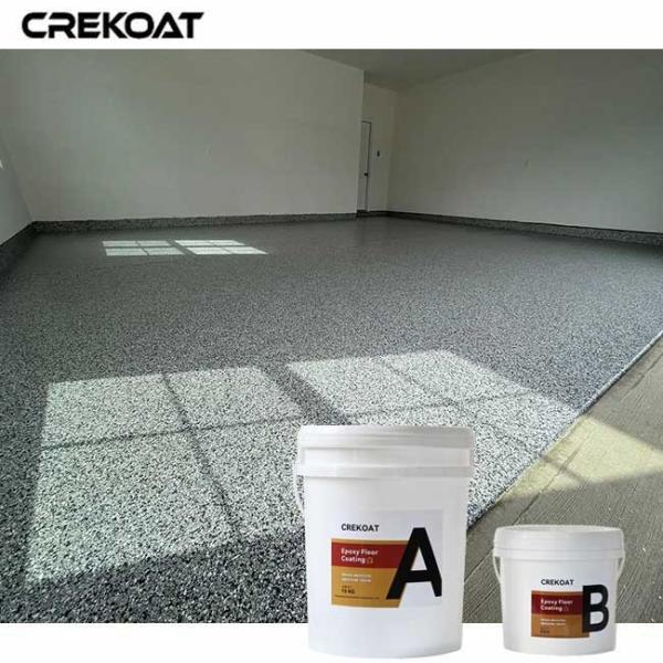 Single Coat Polyaspartic Epoxy Floor Enhance Durability Color Vibrancy And