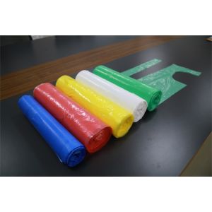 LDPE / HDPE Disposable Plastic Aprons Flat Pack On A Roll Single Use Dust Proof