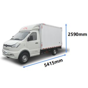 Cargo Box Flatbed Electric Truck 5m Long Mini High Speed