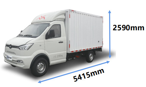95km/H Maximum Speed Electric Cargo Van Ev Vehicle With Reliable Performance