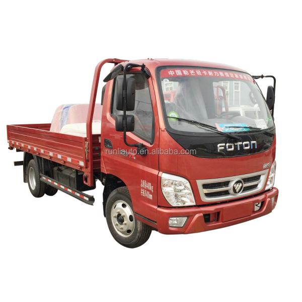 Foton Aumark TX Single Row Cabin Light Truck 3Tons 5Tons Cargo Truck Best Price For Sales