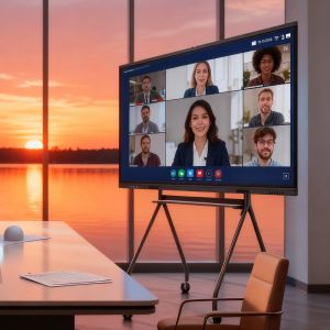 LCD Basic Interactive Board 86 Inch Android All in One Touch Screen PC for