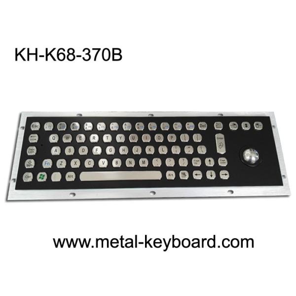 Buy Electroplated Black Industrial Keyboard 30mA With 25mm Trackball at wholesale prices