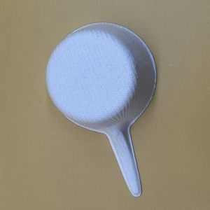 Biodegradable Bagasse Pulp Paper Sugarcane Sauce Container Deep Pot Saucer