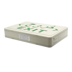 600Lm Emergency Exit Sign Light With 2 Adjustable Head Mounting Plate