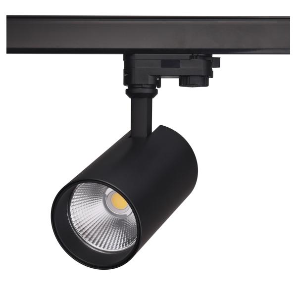 driver built in LED track spotlight 8W Aluminum cups material 3000K led track