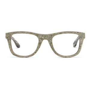 Men Square Stone Frame Sunglasses 52-16-140 Nylon Lens