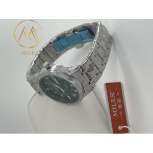100 Meters Watch Stainless Steel Strap Watch With Quartz Movement
