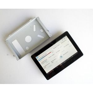 7 Inch White Touch Control Panel With Ethernet POE Inwall Mount Bracket For