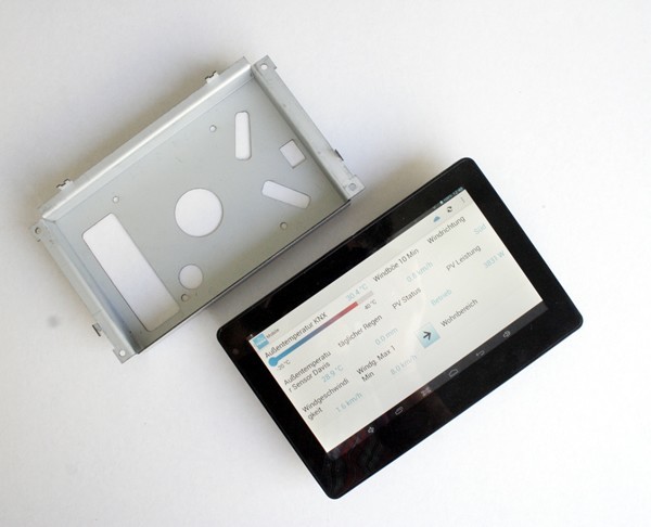 Custom 7'' POE Android Tablet PC With WIFI Inwall Mount Bracket For Time