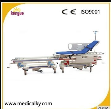 Aluminum Alloy Patient Medical Stretcher Bed Emergency Transfer Stretcher