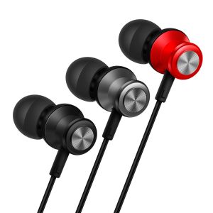 Universal 3.5mm Plug Wired In Ear Earphones Noise Cancelling Stereo Earbuds
