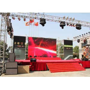 Advertising Screen Fixed/Rental Iron Box Outdoor LED Screen, High Refresh Rate