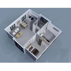 Prefabricated 3 Bedroom Prefab House Plans For Warehouse Construction