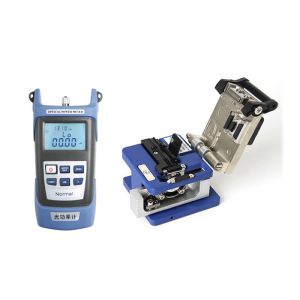 Portable Bag Ftth Fiber Optic Tool Kit 1.8 Kg , Safe Optical Power Meter With