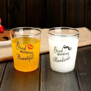 Beer Heat Resistant 350ml Borosilicate Glass Coffee Cup