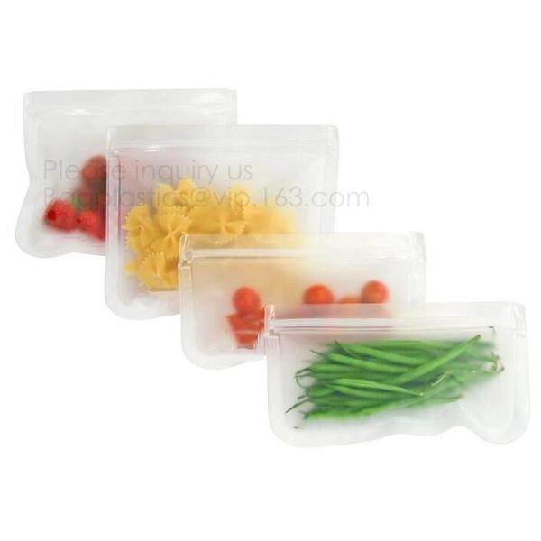 Buy Reusable cheap wholesale plastic peva food storage bag,Reusable silicone safe PEVA food storage sandwich bag bagplastics at wholesale prices