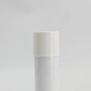 Cylinder 24mm White Flip Top Lid For Cosmetic Package