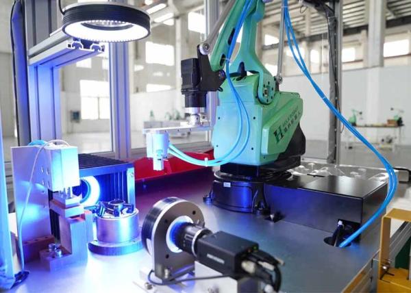 Buy 4 Dof Loading And Unloading Machinery 4 Axis Robotic Arm at wholesale prices