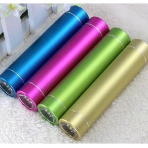 2600 mah Power Bank with LED Torch