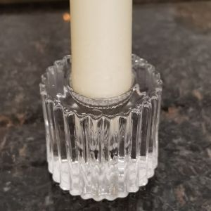 Crystal Embossed Mini Candle Stand for special event